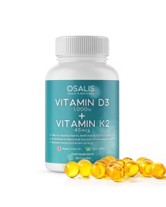 Osalis Vitamin D3 & K2 Supplement