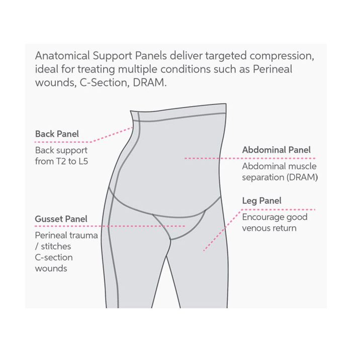 SRC Restore Support Mini Shorts-Uterine Prolapse & Continence Treatment-2  pack